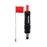 Off Road Red Pole QR with Flag